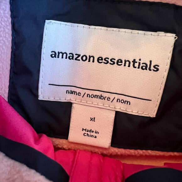 Amazon Essentials Pink Puffer Vest XL Girls - Picture 7 of 10